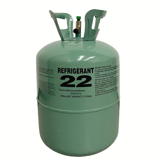 THEFB | R22 Refrigerant Gas | 30 Refrigerant Cylinder Bulk Pack (30 lb Each)