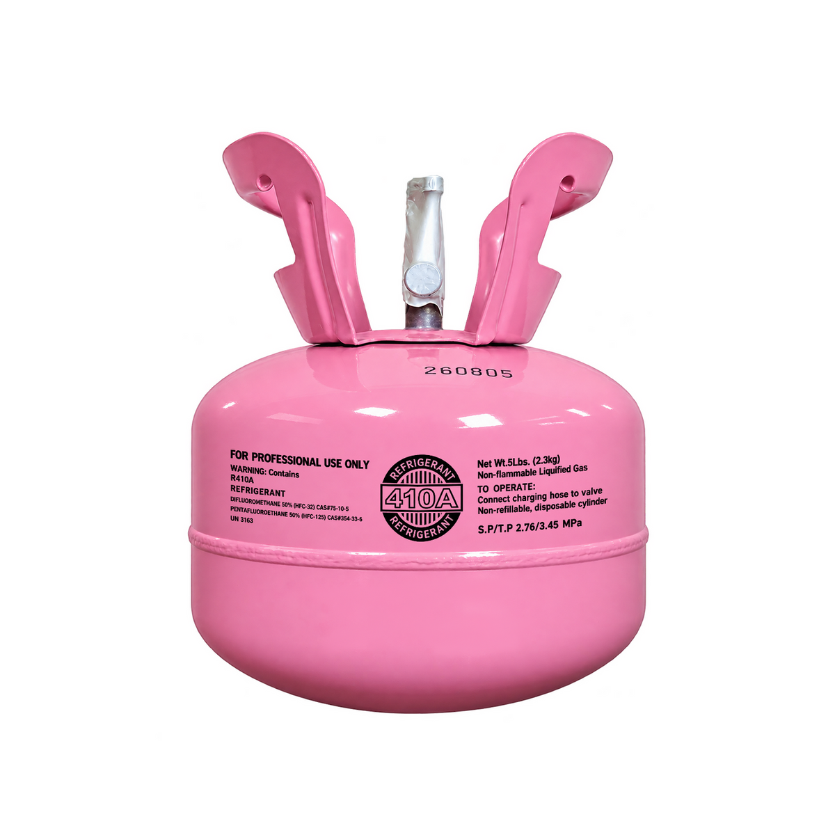 R410A 5 lb refrigerant cylinder — representative product photo; listing includes 1 cylinder(s)