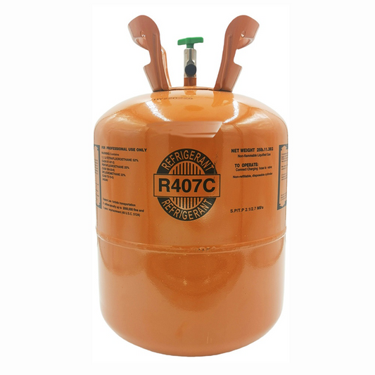 R407C 25 lb refrigerant cylinder — representative product photo; listing includes 1 cylinder(s)