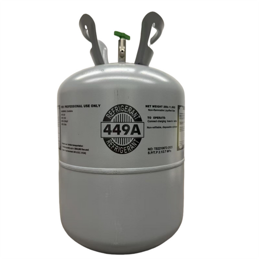 R449A 25 lb refrigerant cylinder — representative product photo; listing includes 1 cylinder(s)