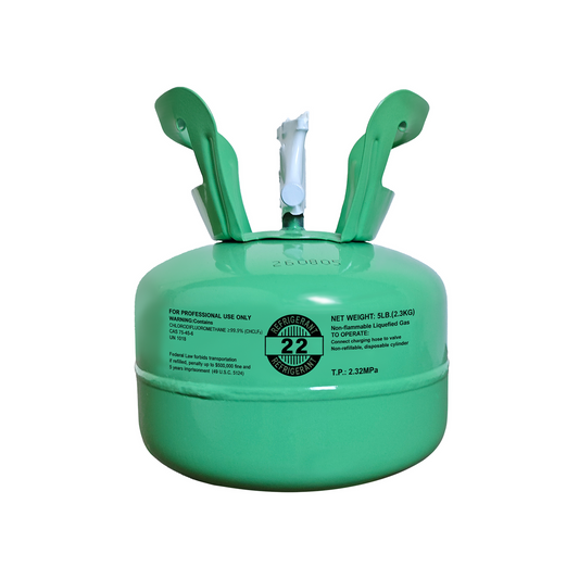 R22 5 lb refrigerant cylinder — representative product photo; listing includes 1 cylinder(s)
